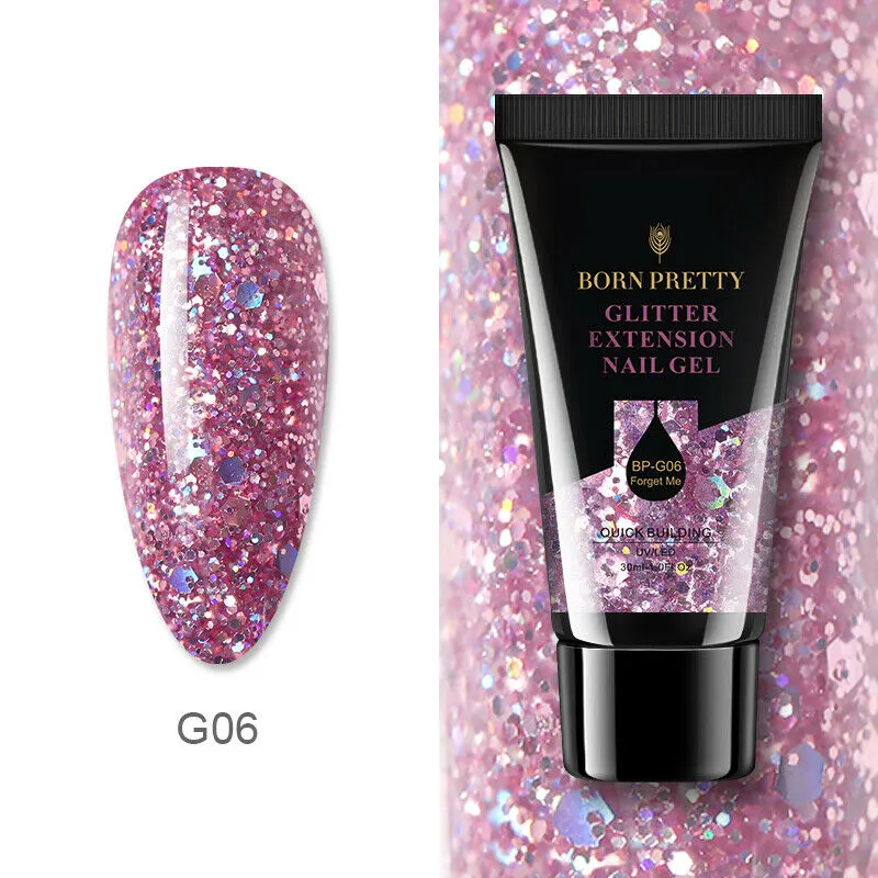 10pc PolyGel Kits [11 Natural/Glitter options]