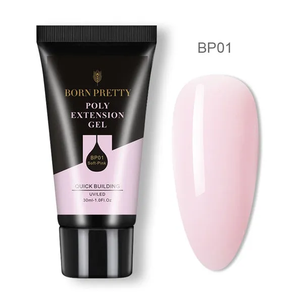 10pc PolyGel Kits [11 Natural/Glitter options]