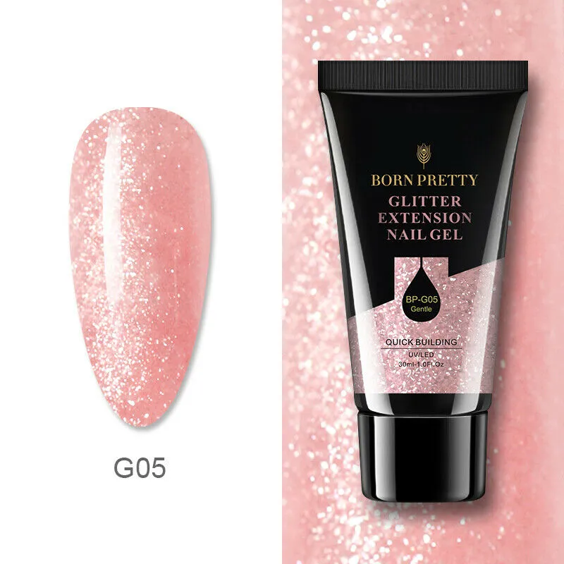 10pc PolyGel Kits [11 Natural/Glitter options]
