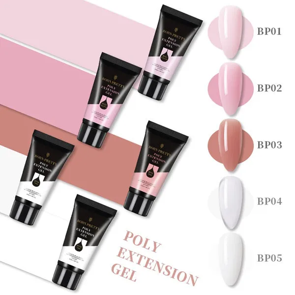 10pc PolyGel Kits [11 Natural/Glitter options]