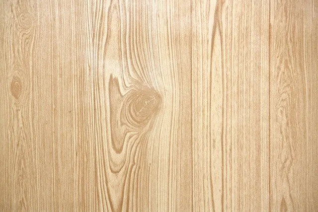 1940s Faux Wood Grain Vintage Wallpaper