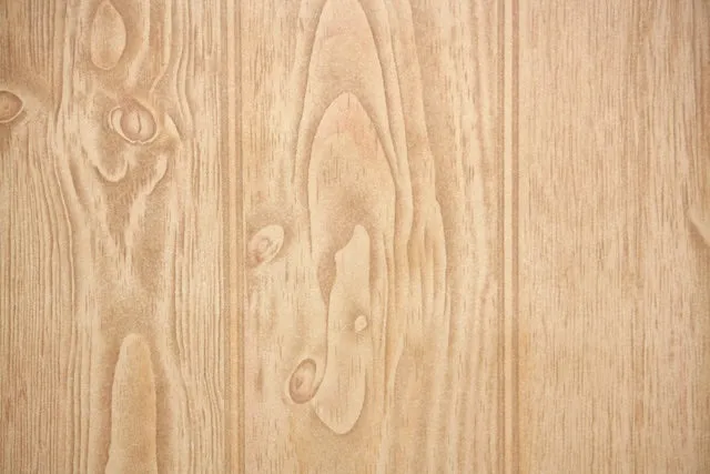 1940s Faux Wood Grain Vintage Wallpaper