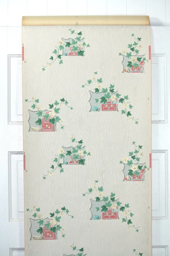 1950s Kitchen Vintage Wallpaper