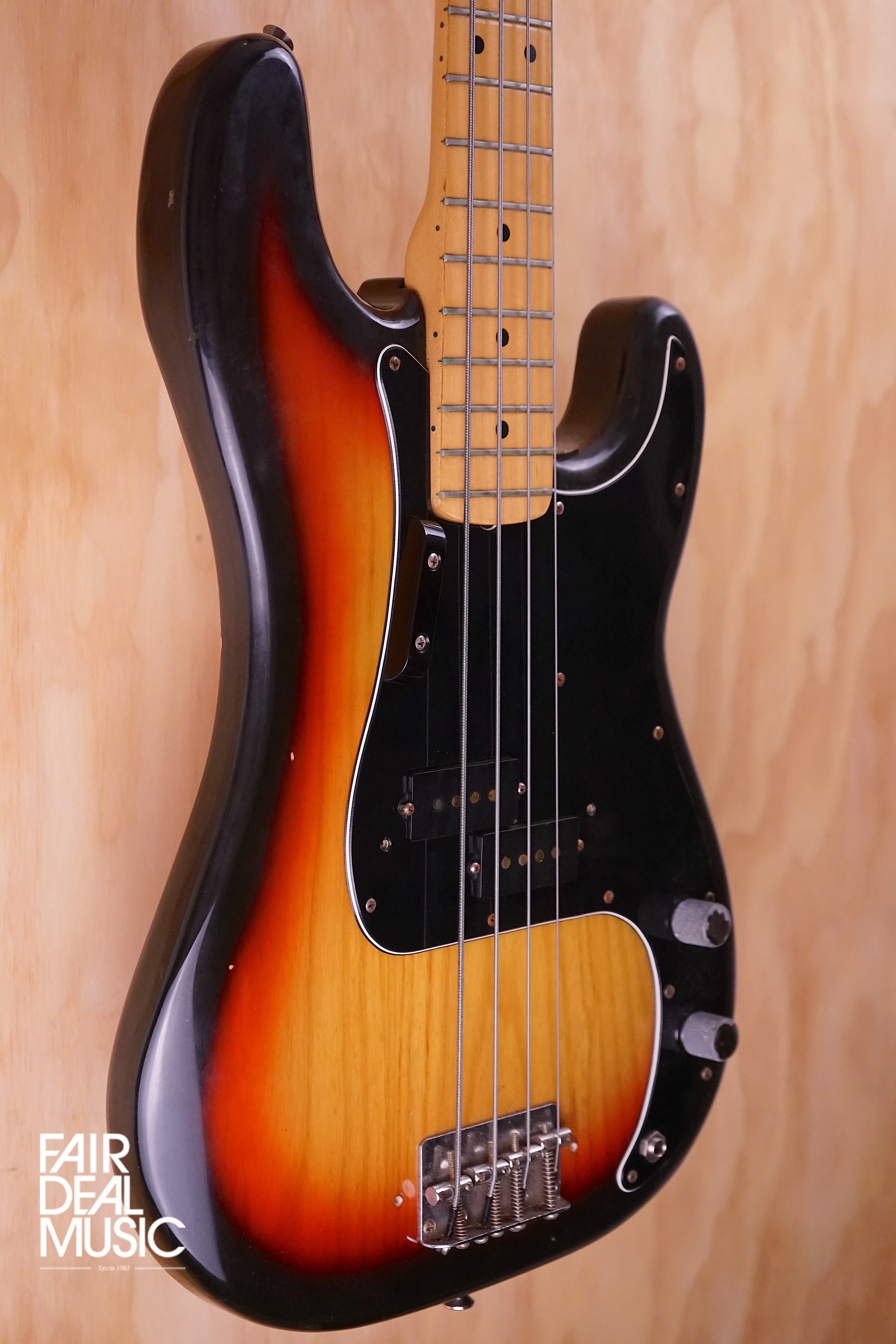 1978 Fender Precision Bass in Sunburst, USED