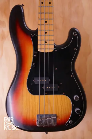 1978 Fender Precision Bass in Sunburst, USED