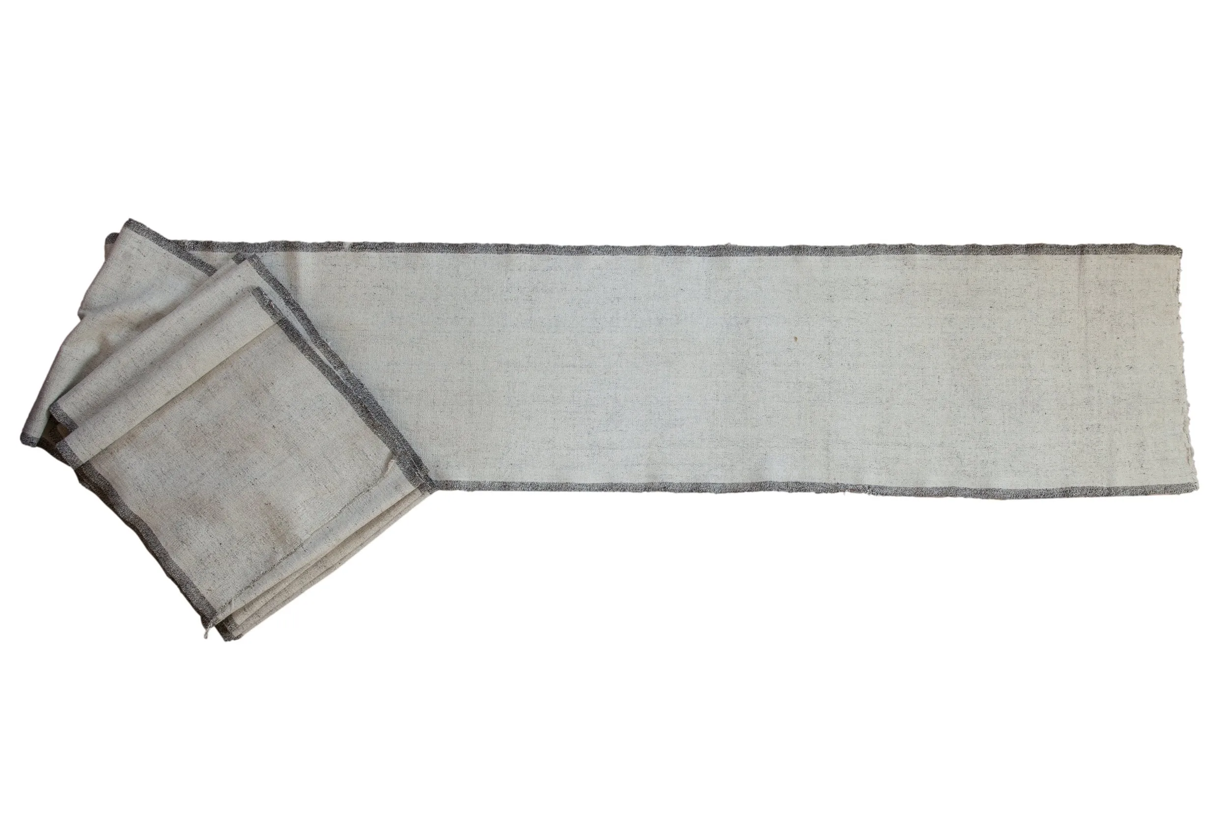 2.5x47.5 Vintage Turkish Flatweave Design Rug Runner