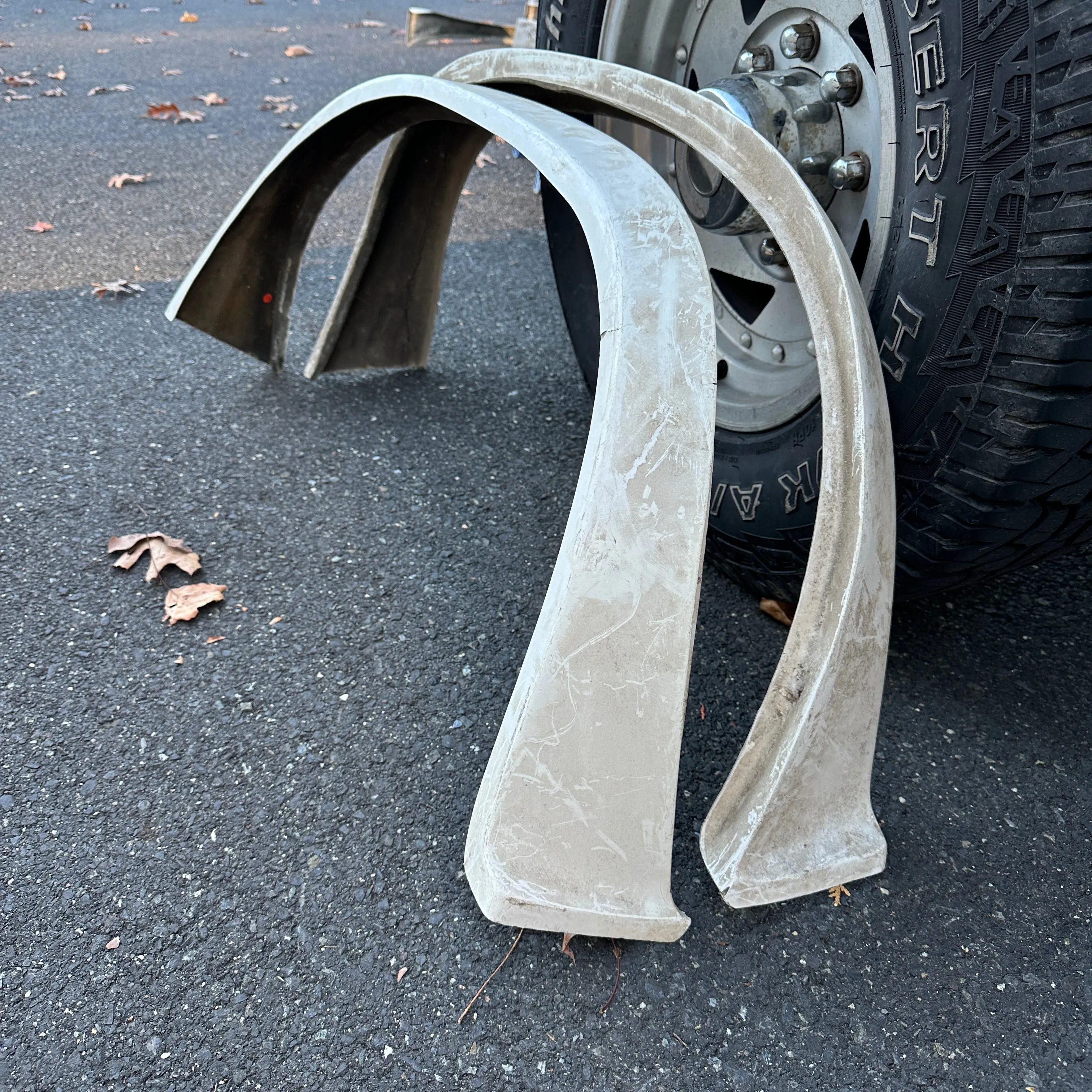 75-91 Ford Van - REAR Fender Flare pair