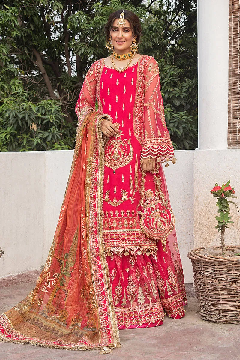 AATISH | MNR Zarlish Festive Unstitched Collection 2021 | Unstitched Embroidered Organza Suit