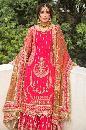 AATISH | MNR Zarlish Festive Unstitched Collection 2021 | Unstitched Embroidered Organza Suit