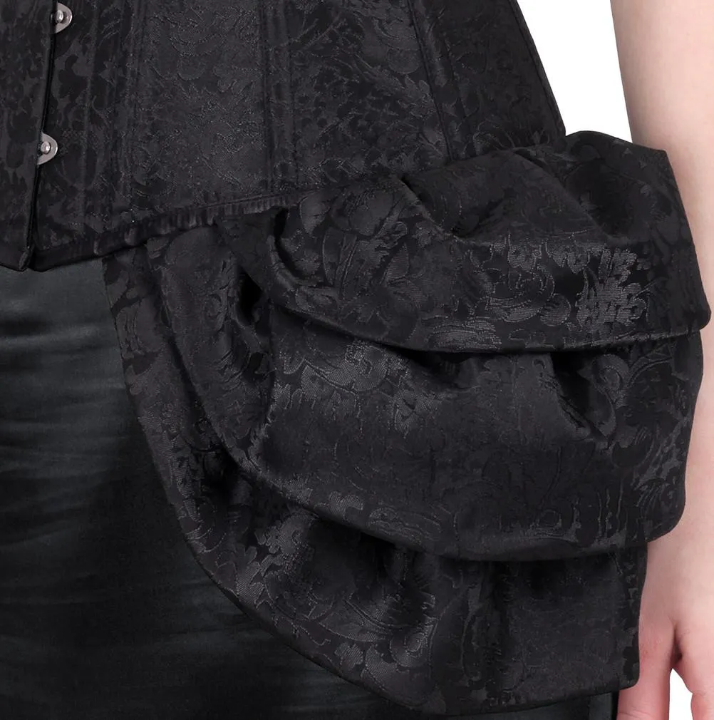 Abasi Black Burlesque Fashion Corset