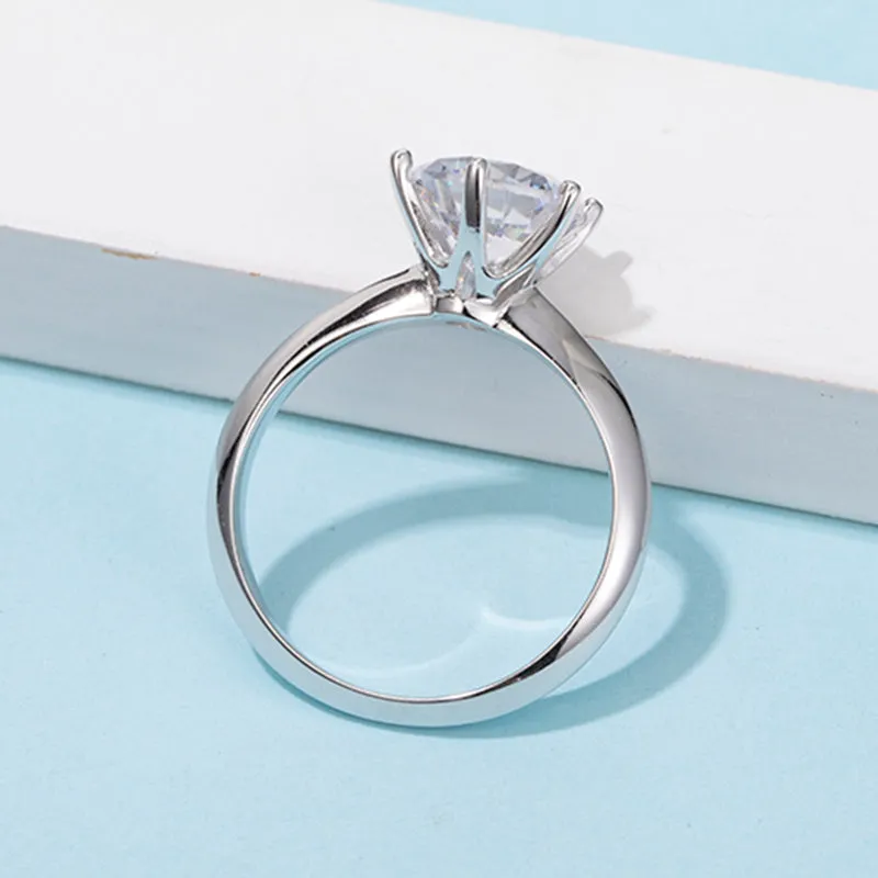 Ainuoshi Cut Moissanite Diamond  Ring