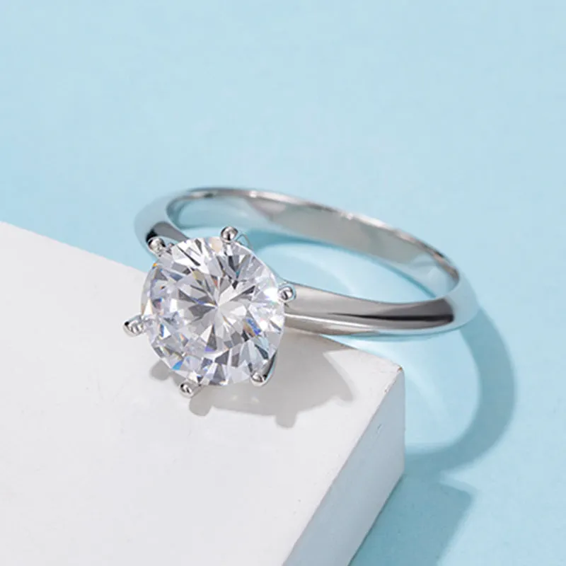 Ainuoshi Cut Moissanite Diamond  Ring
