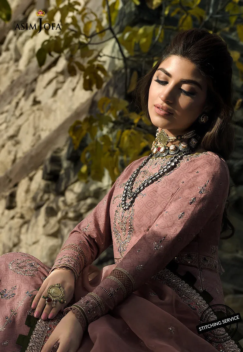 AJSL-9 | Asim Jofa Shehr-e-Yaar Luxury Lawn Collection 2022 | Unstitched Embroidered Lawn Suits