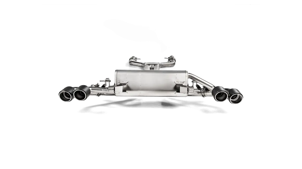 Akrapovic Alfa Romeo Giulia Quadrifoglio Evolution Exhaust System with Link Pipe Set  (Titanium)