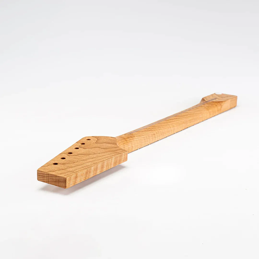 Allparts Select Half Paddle AAA  Roasted Flame Maple "VIN-MOD" Neck  - Unfinished