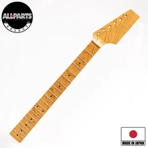 Allparts Select Half Paddle AAA  Roasted Flame Maple "VIN-MOD" Neck  - Unfinished
