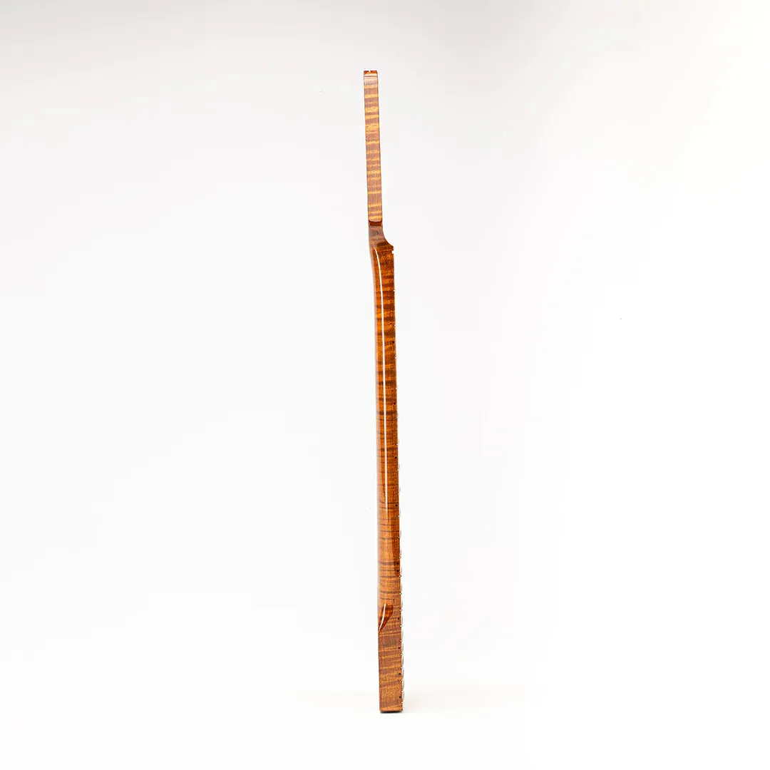 Allparts Select "Licensed by Fender®" AAA  Roasted Flame Maple "VIN-MOD" Replacement Neck for Stratocaster® - Nitro Finish