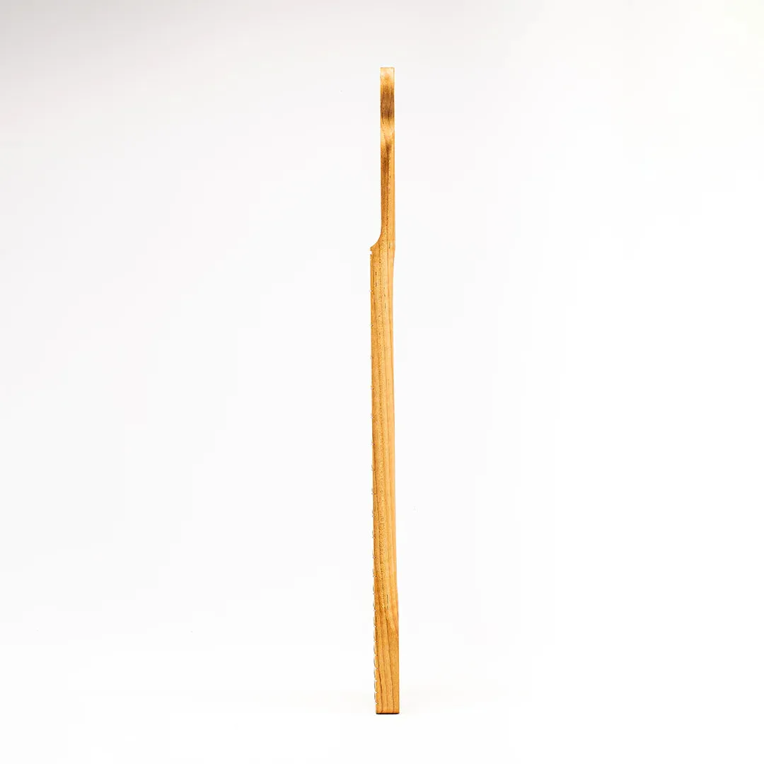 Allparts Select "Licensed by Fender®" AAA  Roasted Flame Maple "VIN-MOD" Replacement Neck for Telecaster® - Unfinished - Soft V Shape