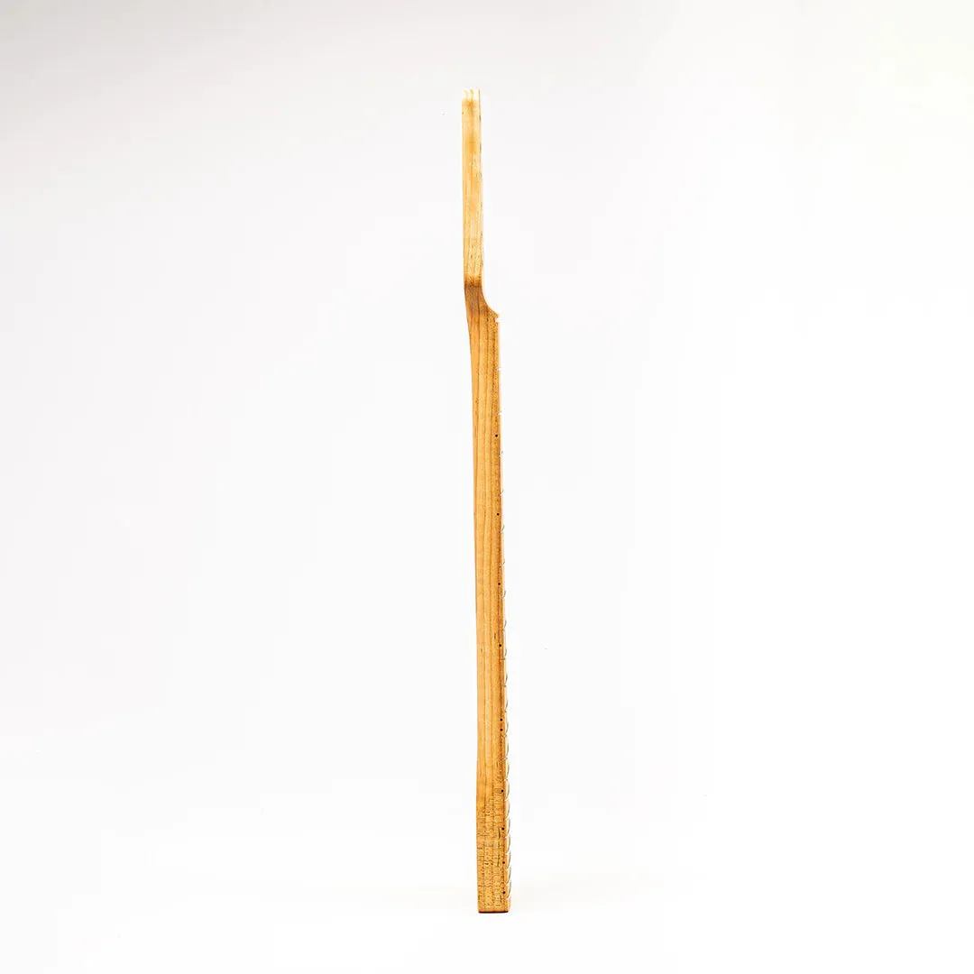 Allparts Select "Licensed by Fender®" AAA  Roasted Flame Maple "VIN-MOD" Replacement Neck for Telecaster® - Unfinished - Soft V Shape