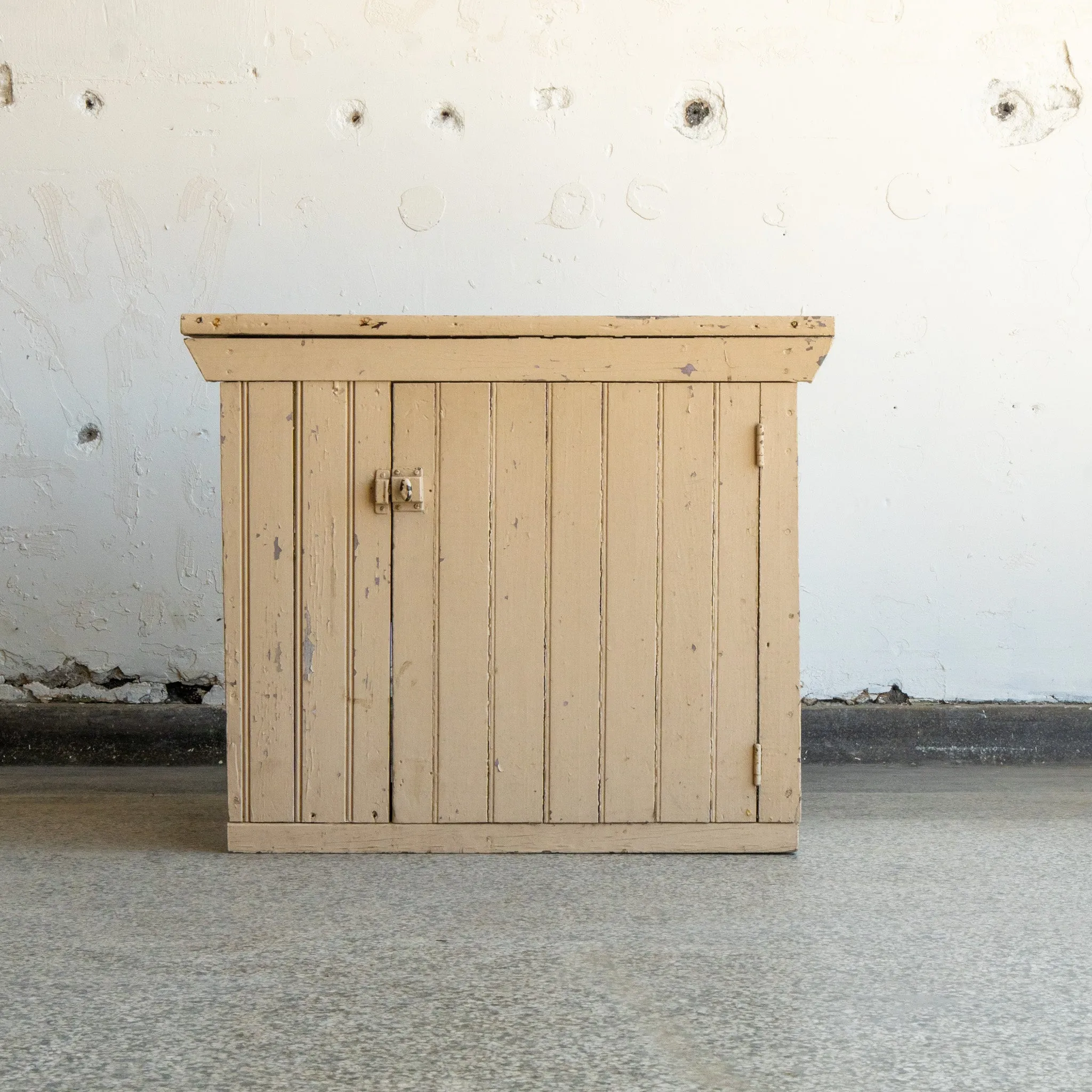Antique Beadboard Cabinet
