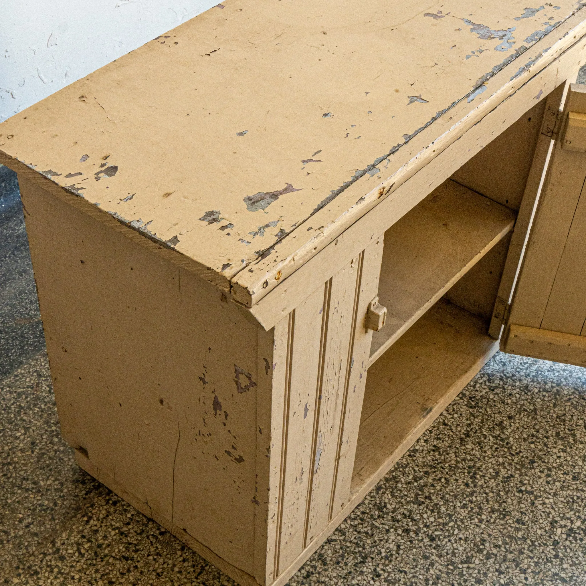 Antique Beadboard Cabinet