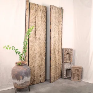 Antique Carved Wood Doors