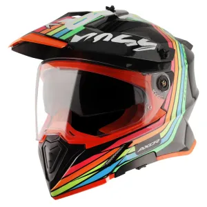 Axor X-Cross X2 Adventure Helmet Black / Grey Gloss