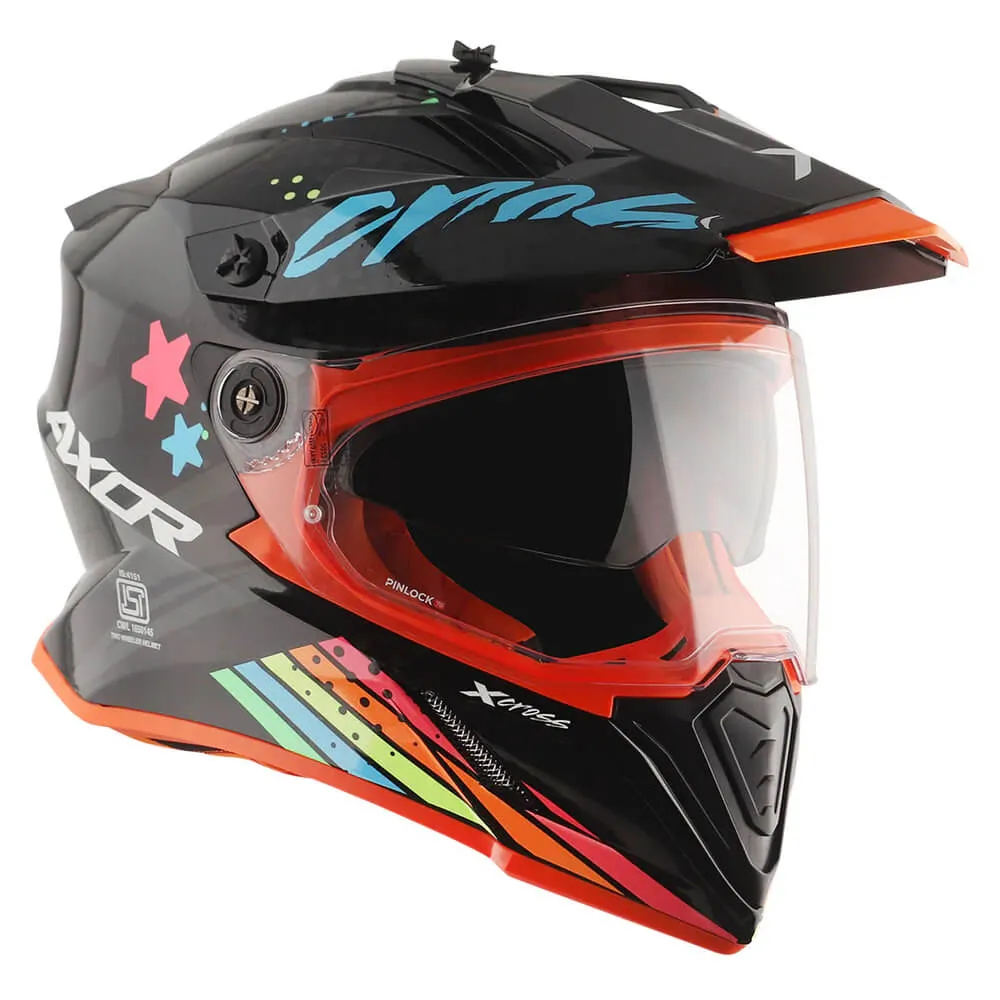 Axor X-Cross X2 Adventure Helmet Black / Grey Gloss