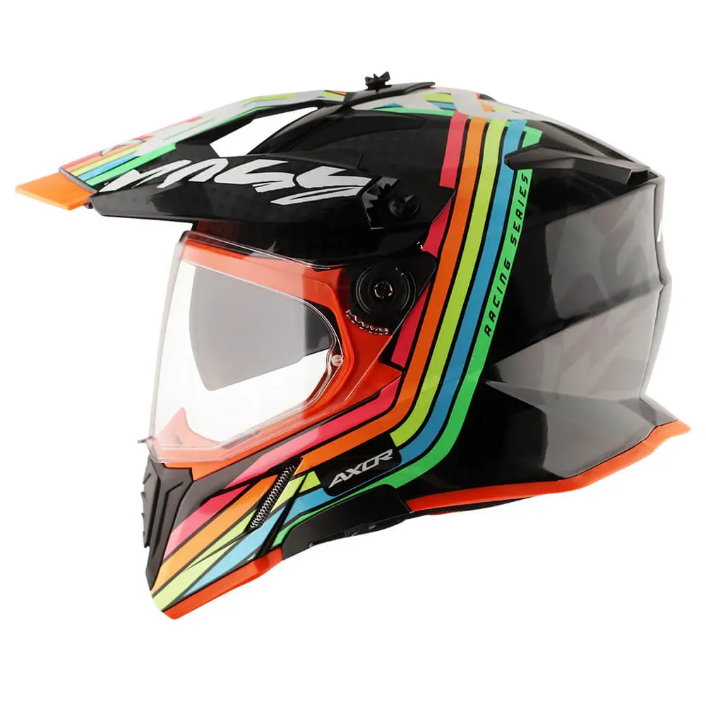 Axor X-Cross X2 Adventure Helmet Black / Grey Gloss