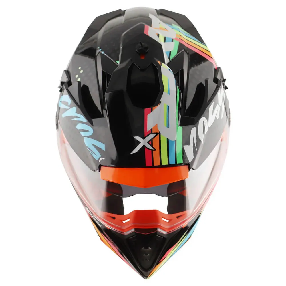 Axor X-Cross X2 Adventure Helmet Black / Grey Gloss