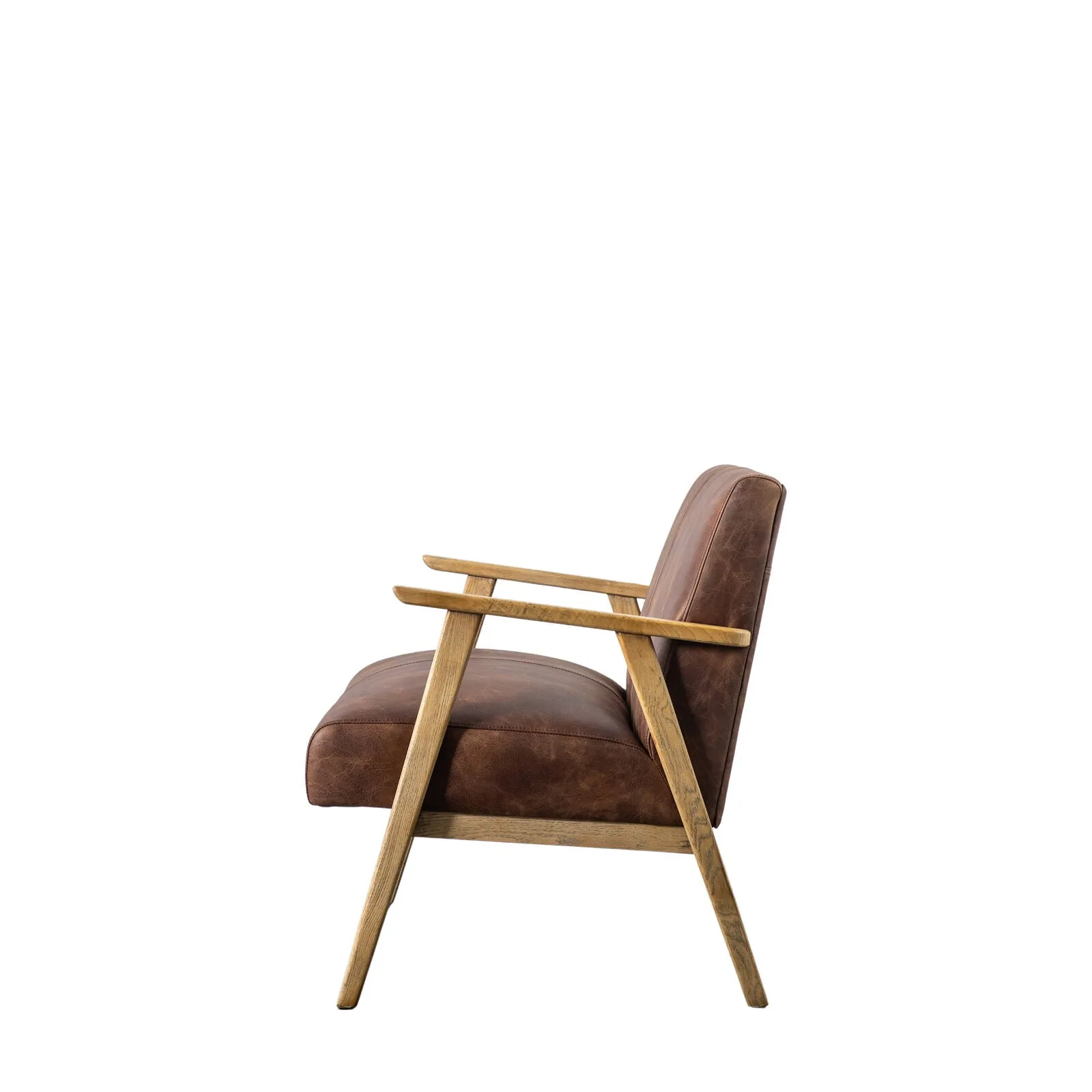 BARRET 2 Seat Vintage Leather Sofa