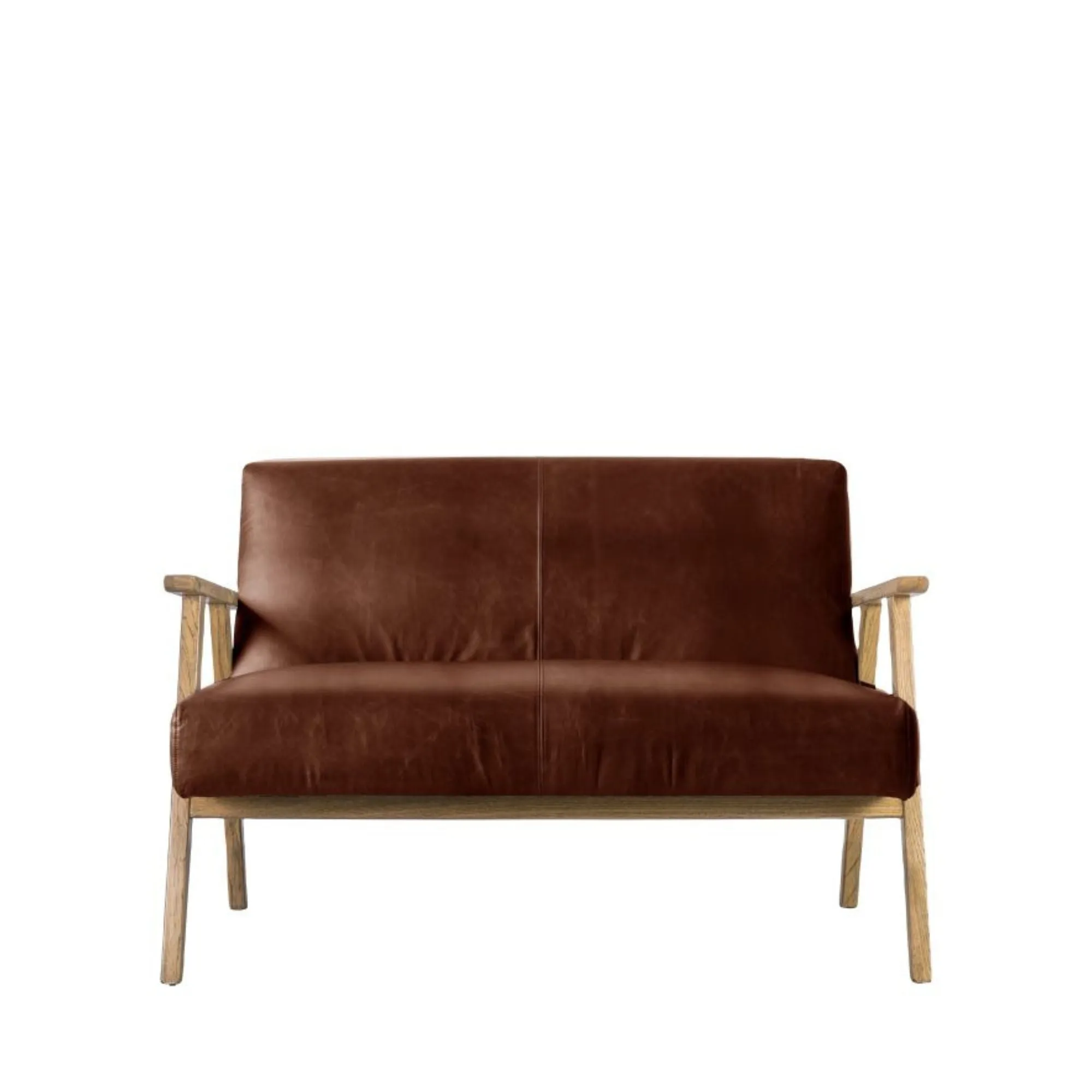 BARRET 2 Seat Vintage Leather Sofa