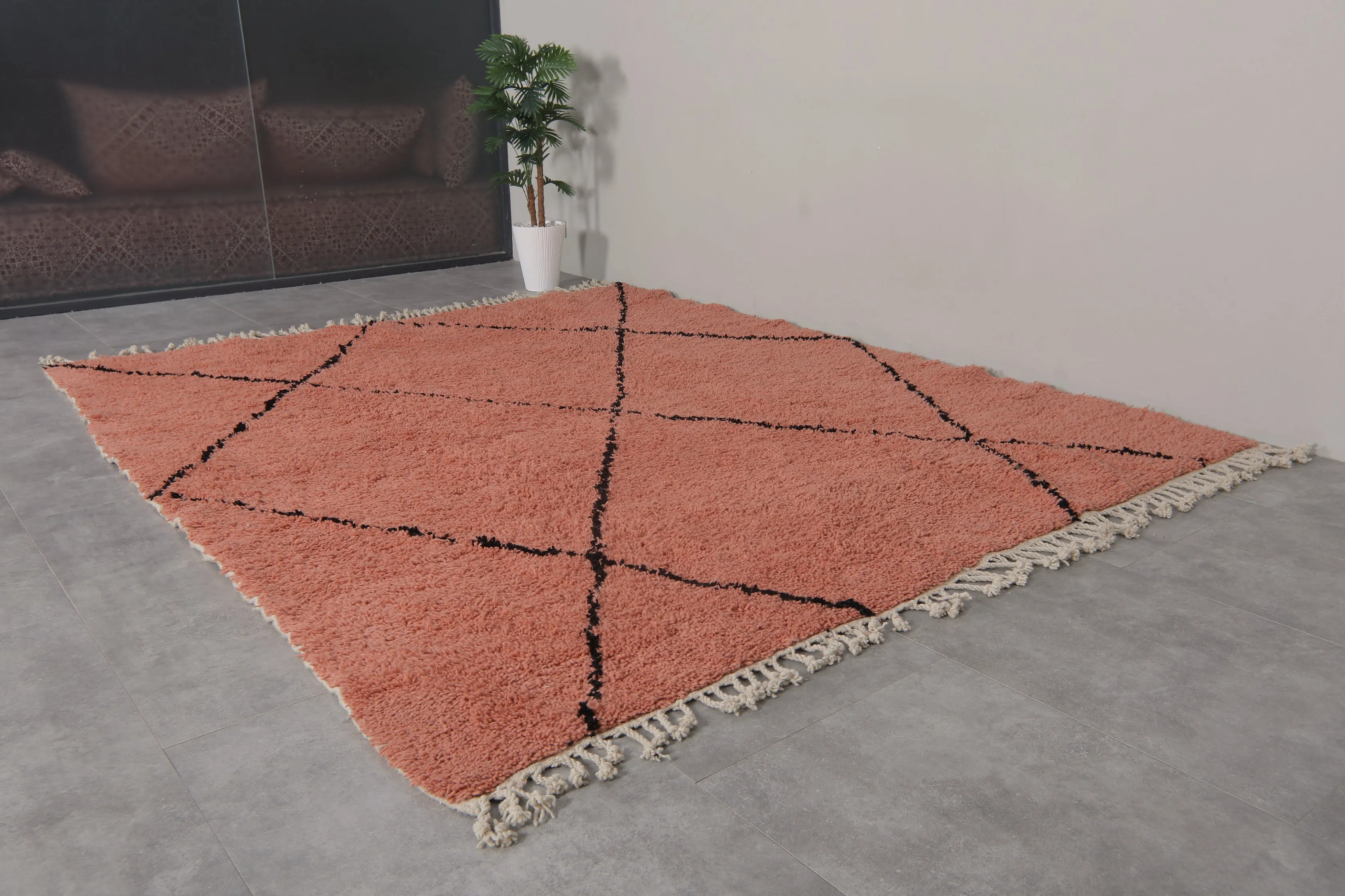 Beni ourain rug - Moroccan custom rug - Berber rug