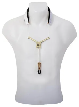 BG Saxophone Zen Extender Strap ~ White ~ Alto, Tenor Sax