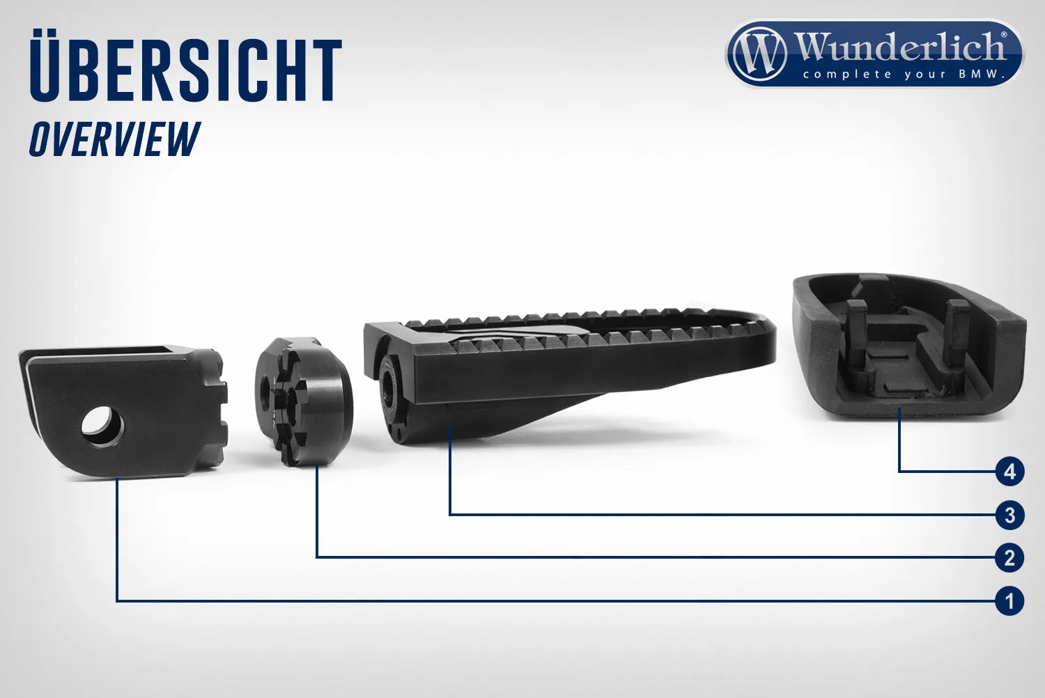 BMW GS Ergonomics - Vario Joint Rider EVO1 (Pair)