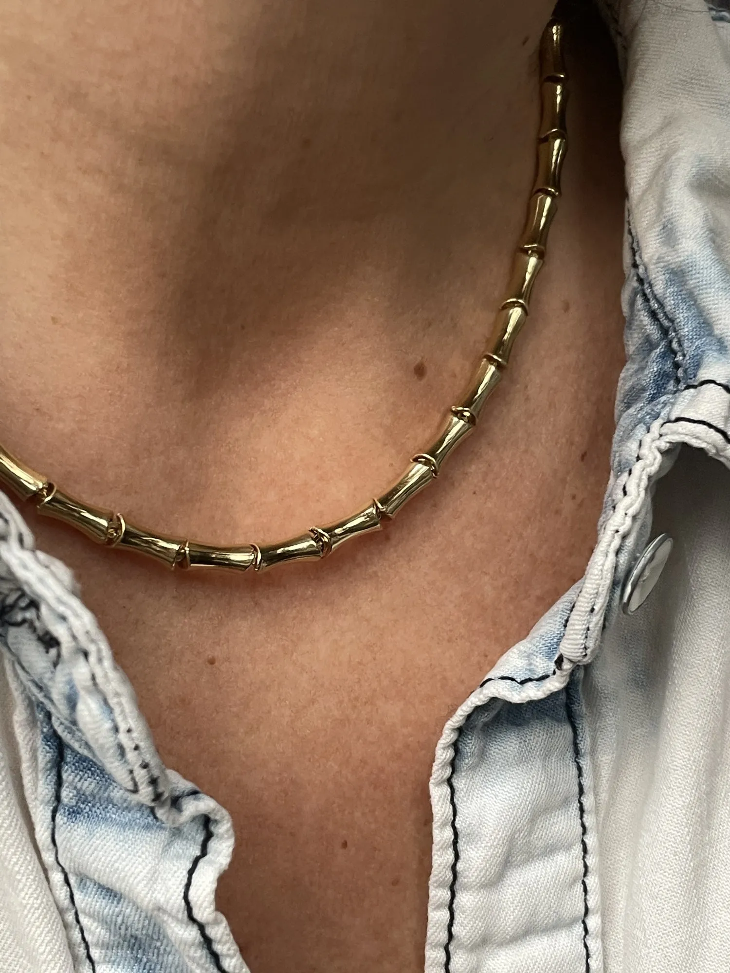 BOHEME BAMBOU GOLD CHAIN