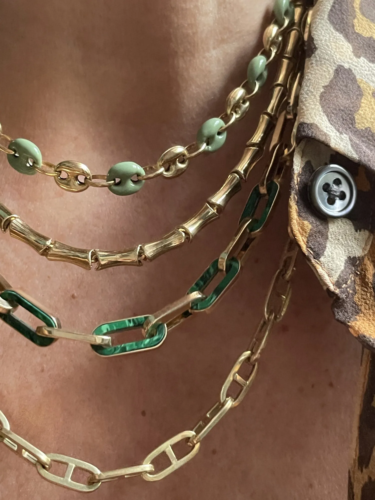 BOHEME BAMBOU GOLD CHAIN