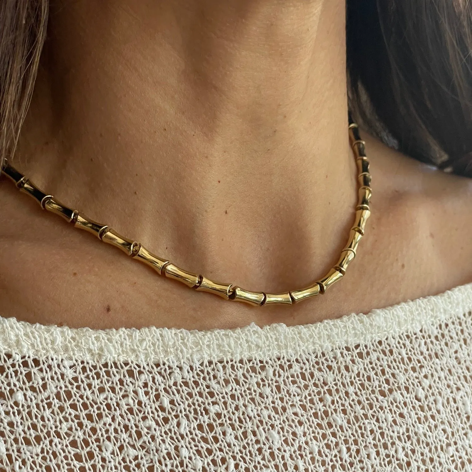 BOHEME BAMBOU GOLD CHAIN