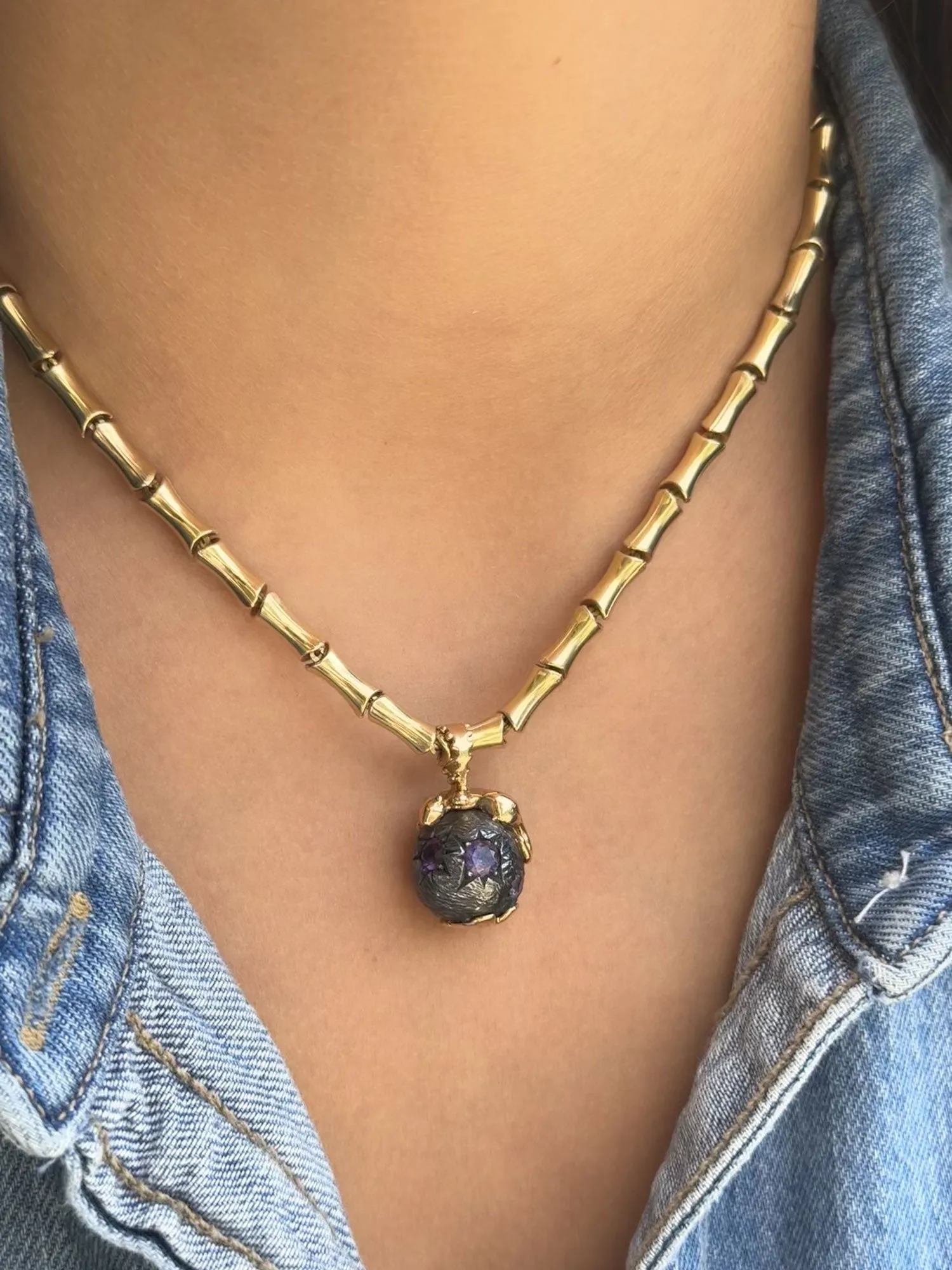 BOHEME BAMBOU GOLD CHAIN