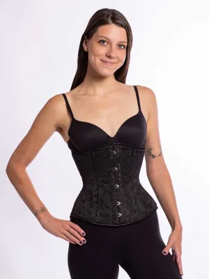 Brocade Romantic Curve Longline Underbust Corset : CS-411