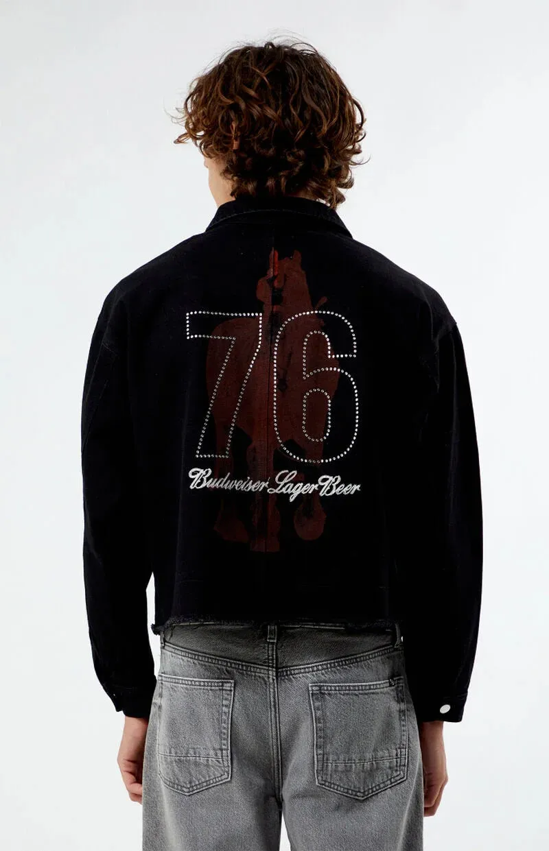 Budweiser PacSun Clydesdale Denim Jacket