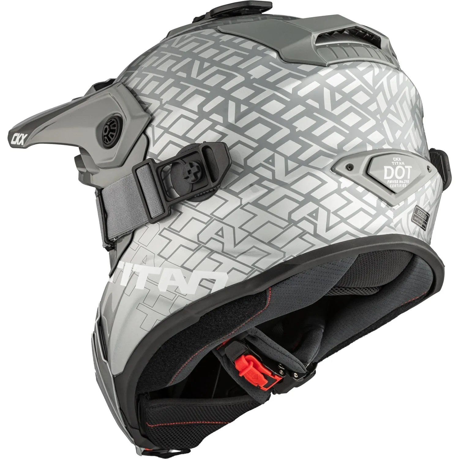 CKX Titan Roar Air Flow Backcountry Helmet with 210° Goggles
