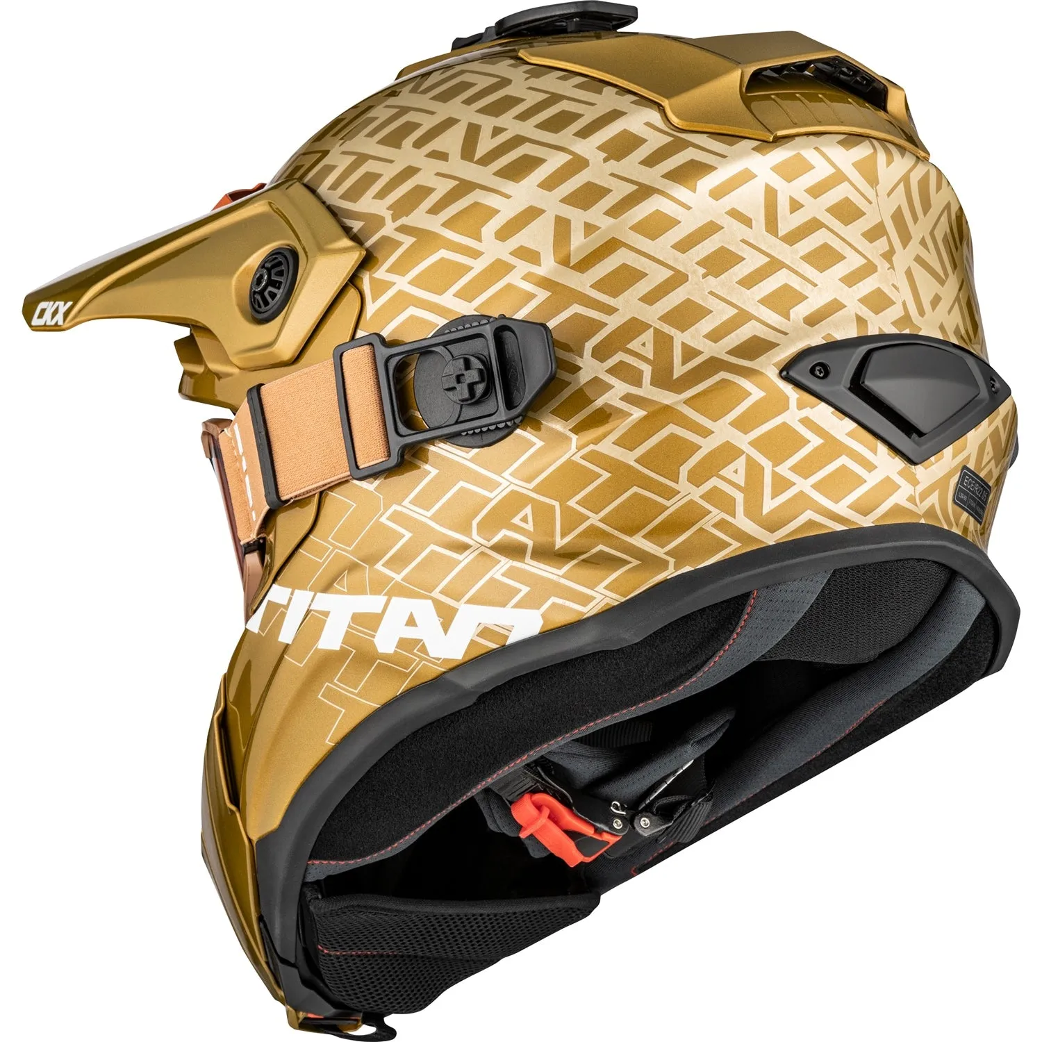 CKX Titan Roar Air Flow Backcountry Helmet with 210° Goggles