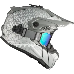 CKX Titan Roar Air Flow Backcountry Helmet with 210° Goggles