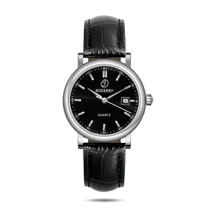 CLASSIC 36MM - Swiss Quartz Movement Watch | Silver & Black