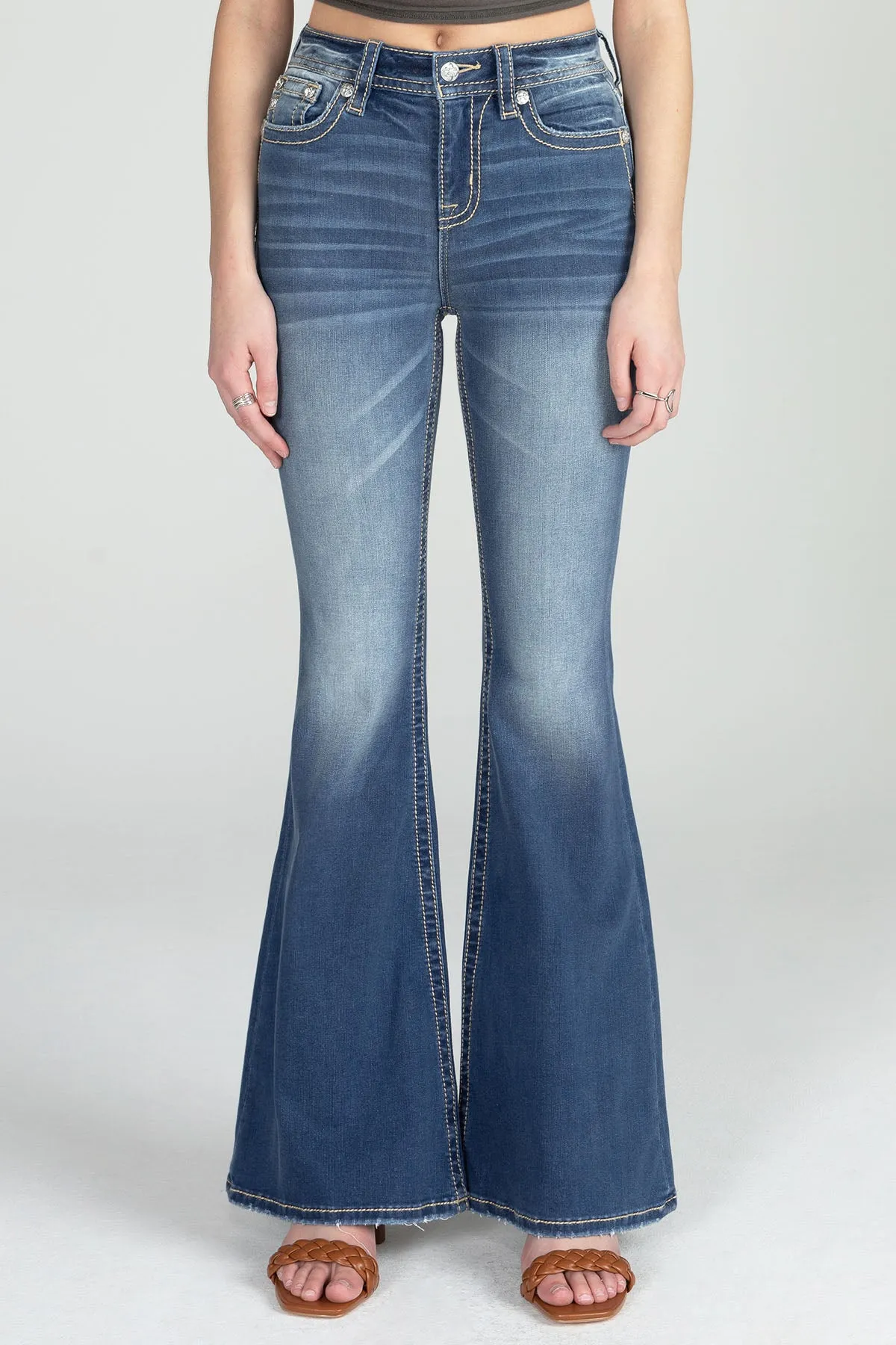 Classic Flared Denim