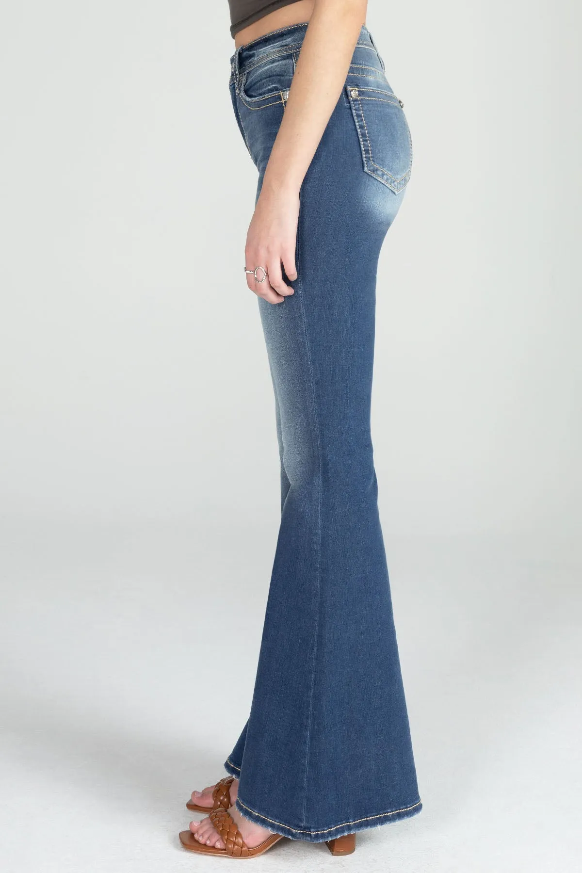 Classic Flared Denim