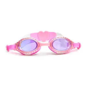 Classic White Cherry Blossom Swim Goggles