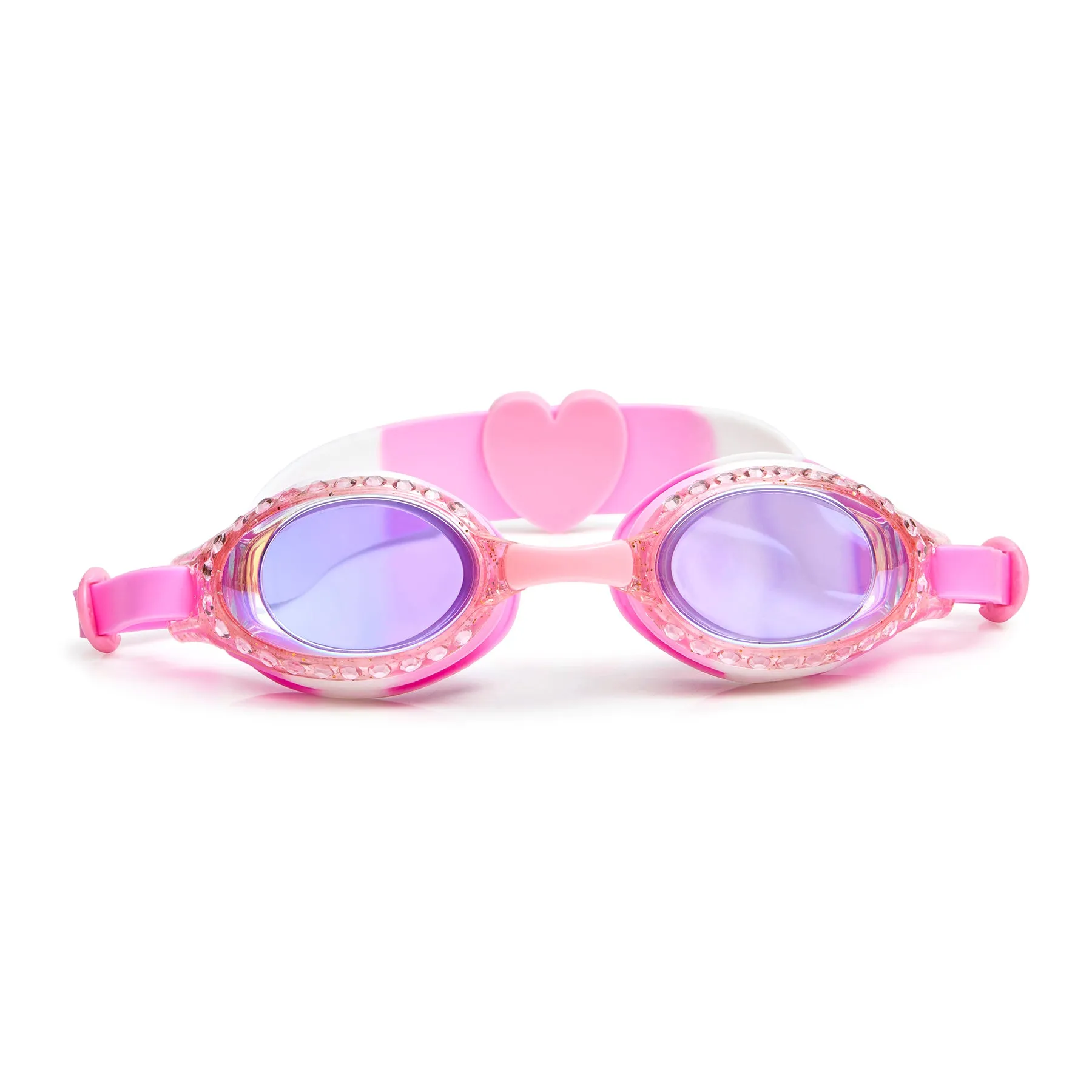 Classic White Cherry Blossom Swim Goggles