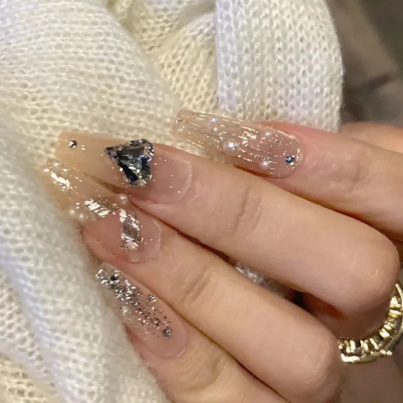 Coffin gold foil pearl obsidian love